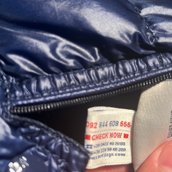 Navy Blue Gui Gui Moncler Vest size 3 - Picture 3 of 4